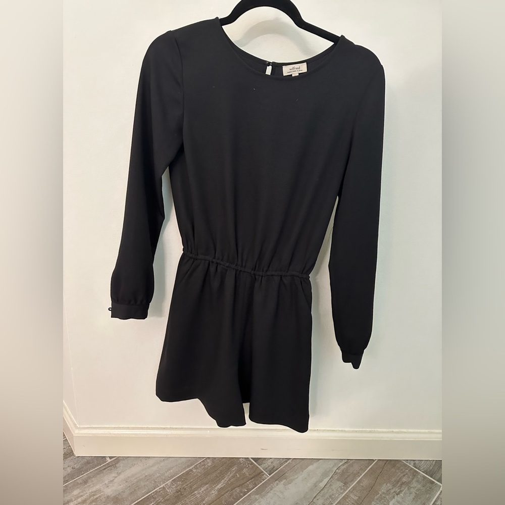 Aritzia Wilfred Romper XS black